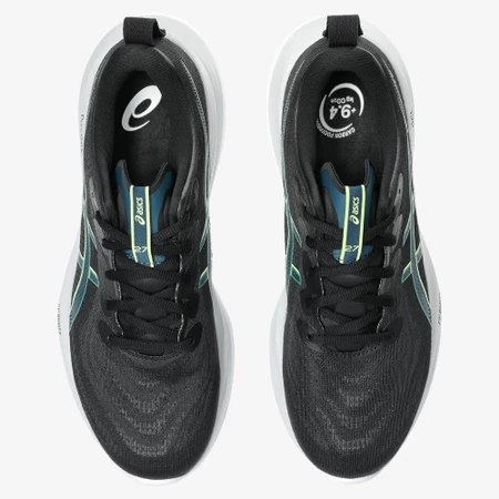 Asics Gel Cumulus 27 in Black/Green