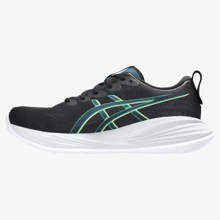 Asics Gel Cumulus 27 in Black/Green