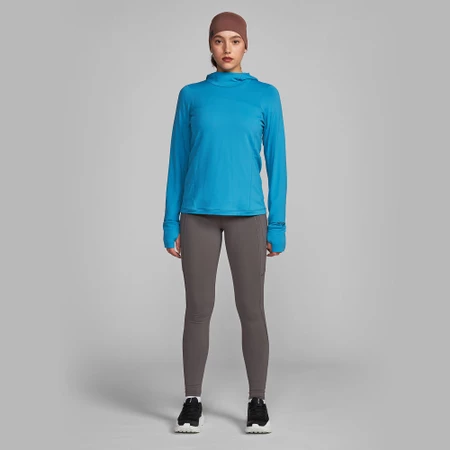 Janji Rover Merino Hoodie in Bluebird