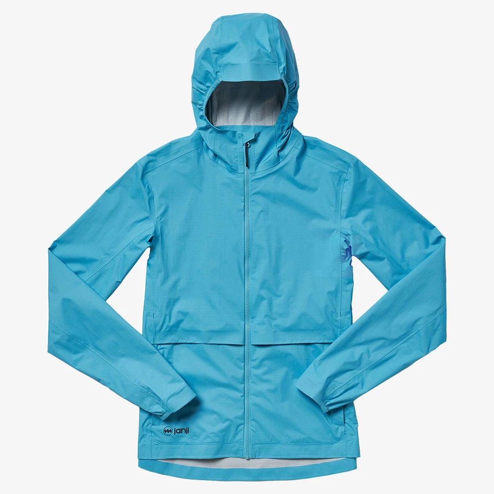 Janji Rainrunner Pack Jacket 2.0 in Skybird