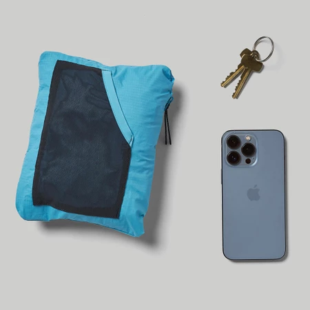 Janji Rainrunner Pack Jacket 2.0 in Skybird