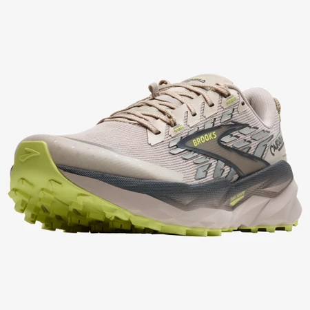 Brooks Cascadia 19 in Grey/Lime