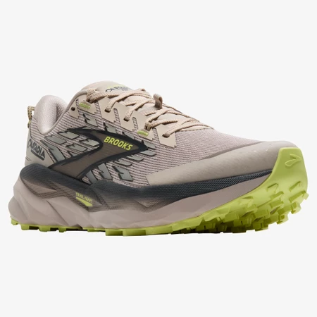 Brooks Cascadia 19 in Grey/Lime