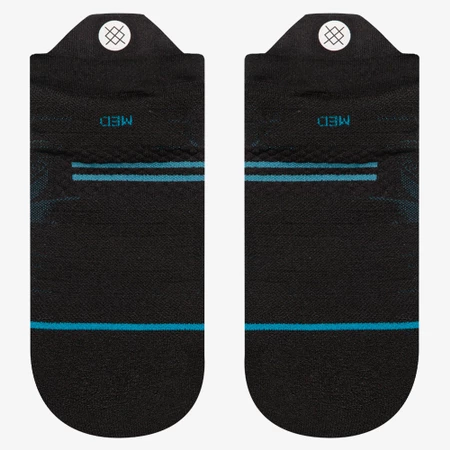 Stance Run Light Tab Socks in Black/Blue
