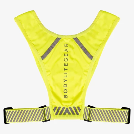 Bodylite Phone Holder Vest in Fluoro Yellow/Reflect