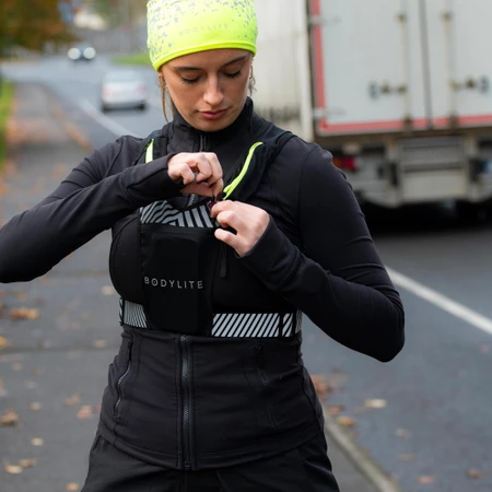 Bodylite Phone Holder Vest in Black