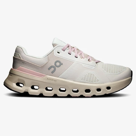 On Cloudrunner 2 Wide in Ivory/Mauve