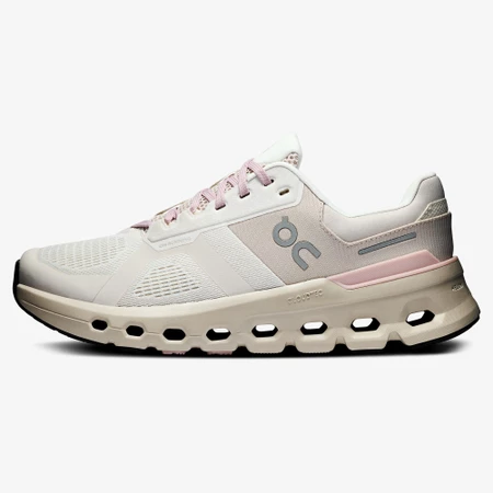 On Cloudrunner 2 Wide in Ivory/Mauve