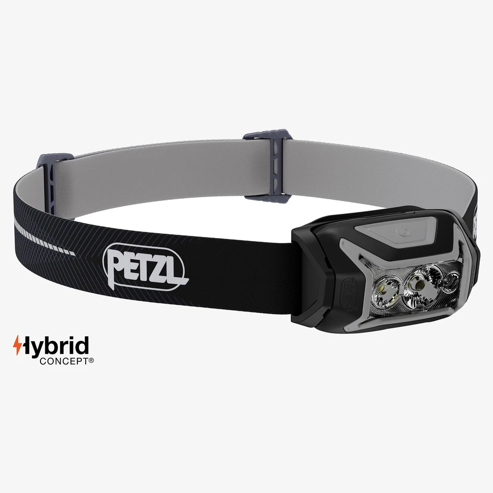 Petzl Actik Core 625 Headtorch in Black/Grey