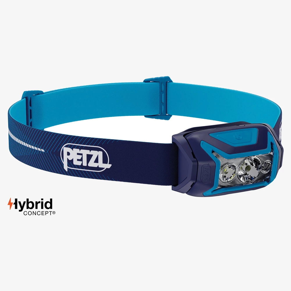 Petzl Actik Core 625 Headtorch in Blue