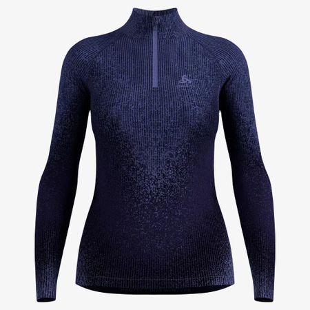Odlo Blackcomb Half Zip Baselayer in Skipper Blue