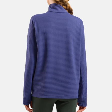 Odlo Essential Thermal Half Zip Top in Skipper Blue
