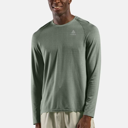 Odlo Essential Seamless Baselayer in Shadow Melange