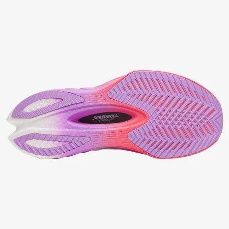 Saucony Endorphin PRO 4 in White/Coral