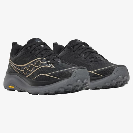 Saucony Peregrine 16 in Black/Carbon
