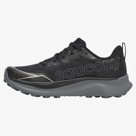Saucony Peregrine 16 in Black/Carbon