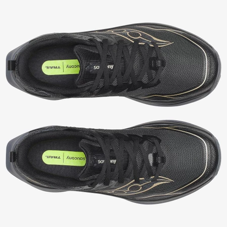 Saucony Peregrine 16 in Black/Carbon