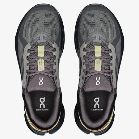 On Cloudrunner 2 in Rock/Tangerine