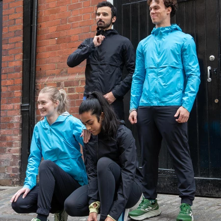 Janji Rainrunner Pack Jacket 2.0 in Midnight