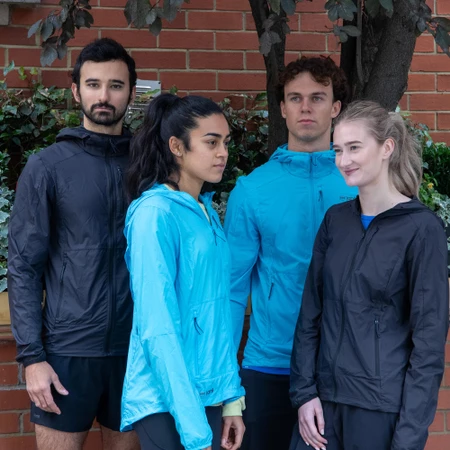 Janji Zephyrunner Wind Shell Jacket in Skybird