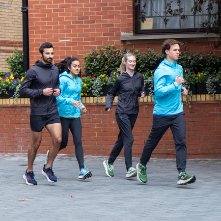 Janji Zephyrunner Wind Shell Jacket in Skybird