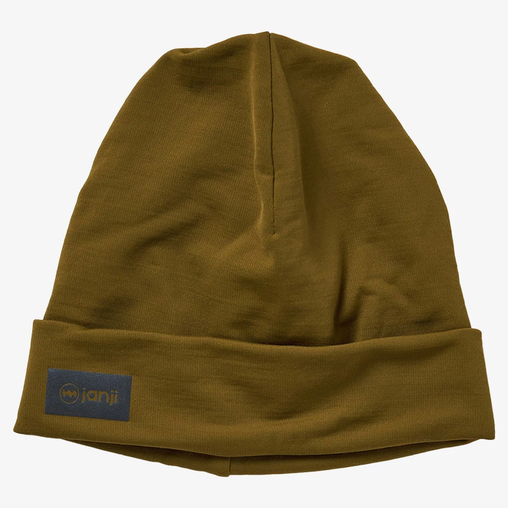 Janji Revo Merino Beanie in Olive