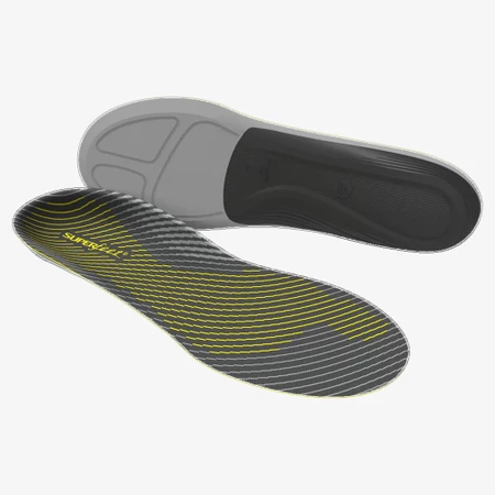 Superfeet Active Support Low Arch Insoles in Grey