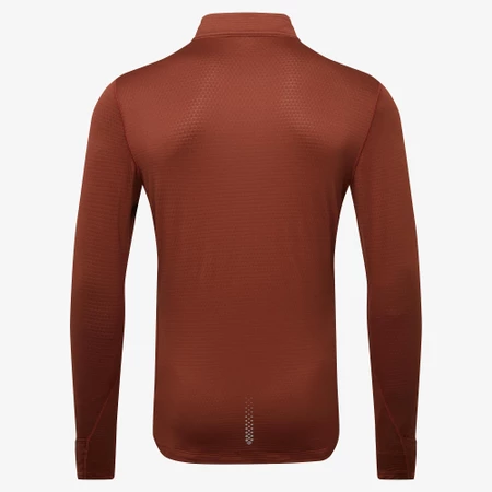 Ronhill Tech Winter 1/2-Zip Top in Chestnut