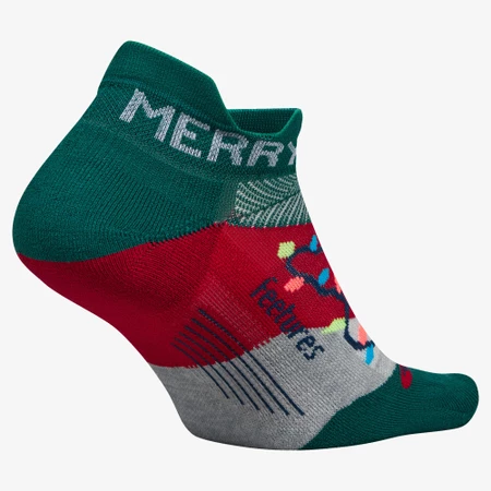 Feetures Elite Light Cushion No Show Socks in Merry & Bright