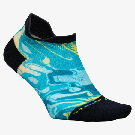 Feetures Elite Light Cushion No Show Socks in Sunrise Lagoon