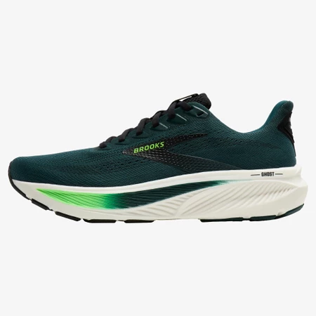 Brooks Ghost 17 in Atlantic/Green