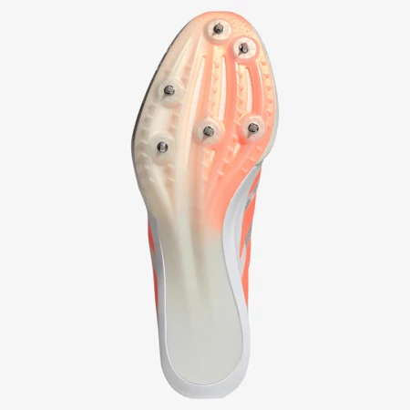 Adidas Adizero Finesse in White/Lucid Orange