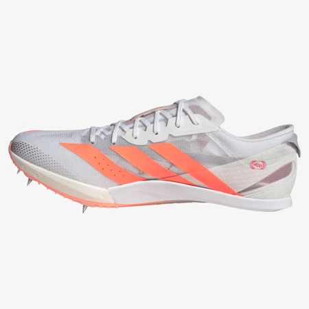 Adidas Adizero Finesse in White/Lucid Orange