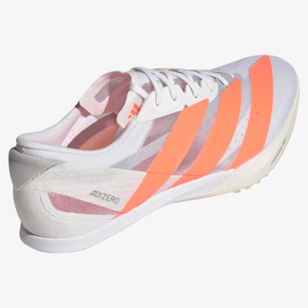 Adidas Adizero Finesse in White/Lucid Orange