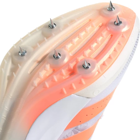 Adidas Adizero Finesse in White/Lucid Orange