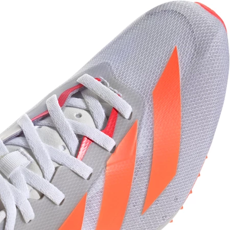 Adidas Sprintstar in White/Lucid Orange