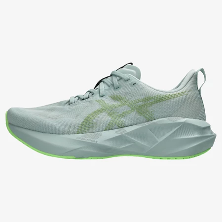 Asics Novablast 5 in Cold Moss/Orange