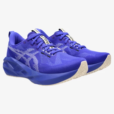 Asics Novablast 5 in Cobalt/White