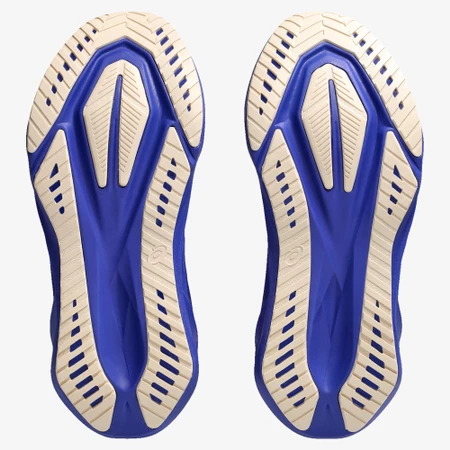 Asics Novablast 5 in Cobalt/White