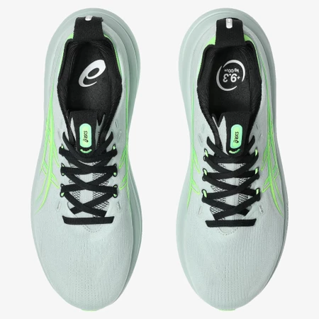 Asics Gel Nimbus 28 in Grey/Green