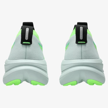 Asics Gel Nimbus 28 in Grey/Green