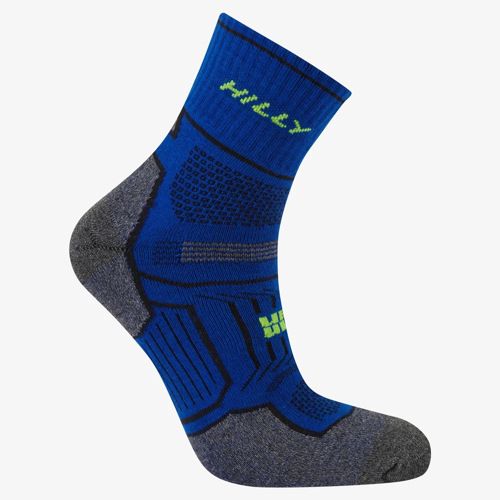 Hilly Twin Skin Anklet Socks 2025 in Cobalt/Grey