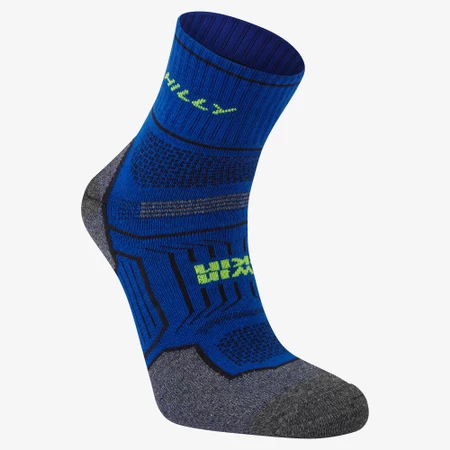 Hilly Twin Skin Anklet Socks 2025 in Cobalt/Grey