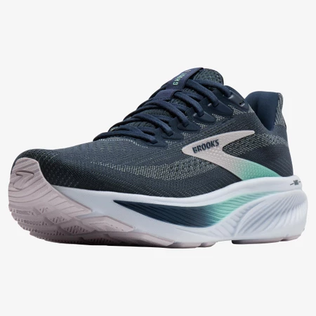 Brooks Ghost 17 in Spellbound/Turq
