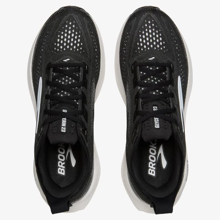 Brooks Glycerin 23 in Black/White