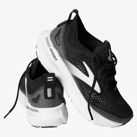 Brooks Glycerin GTS 23 in Black/White