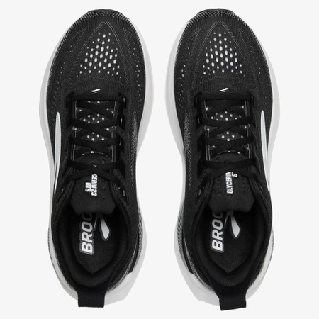 Brooks Glycerin GTS 23 2E Wide in Black/White