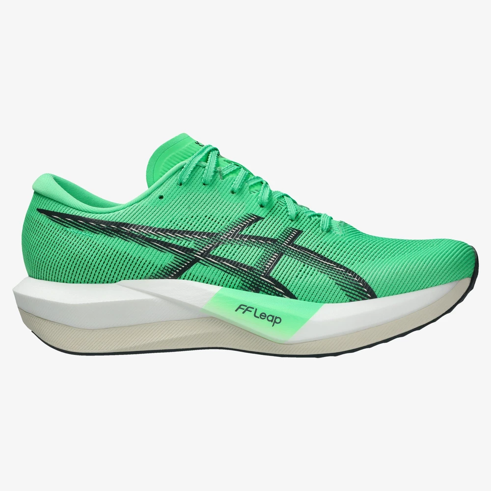Asics Magic Speed 5 in Green/Grey