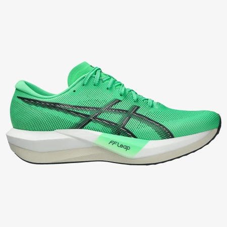 Asics Magic Speed 5 in Green/Grey