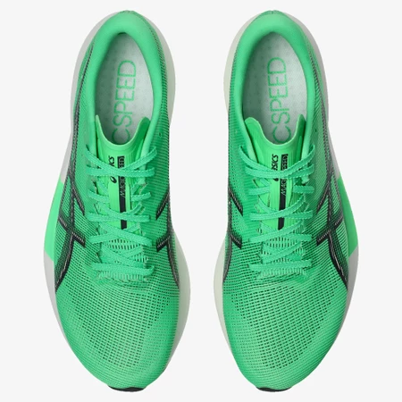 Asics Magic Speed 5 in Green/Grey